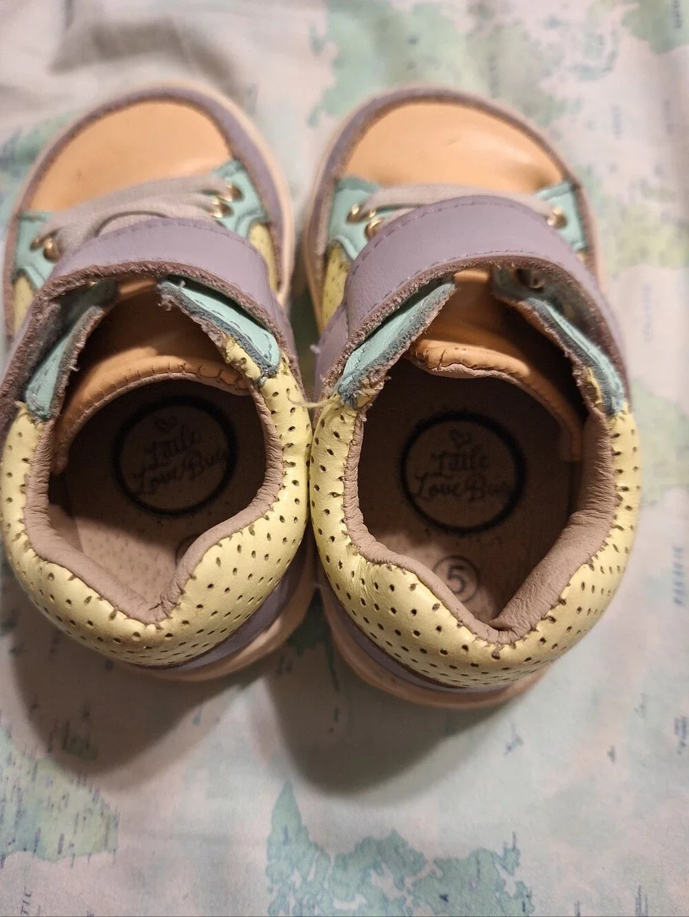 Baby Size 5 play Perfect Low Top Leather